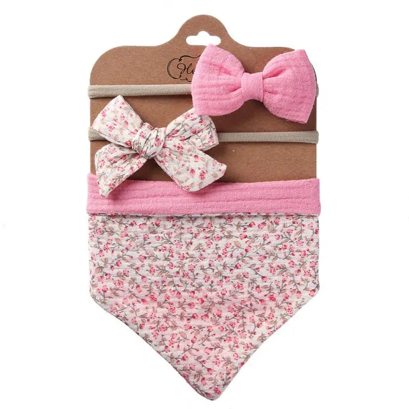Bowtique Σετ Κορδέλες / Μουσελίνα Ρόζ