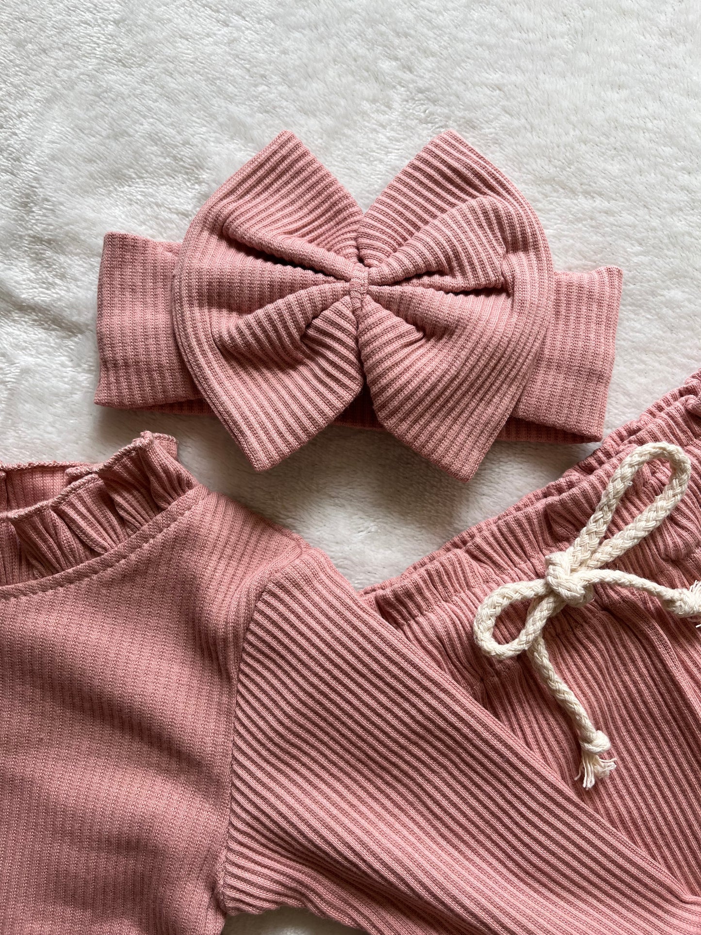 Rosewood Ruffle Σέτ