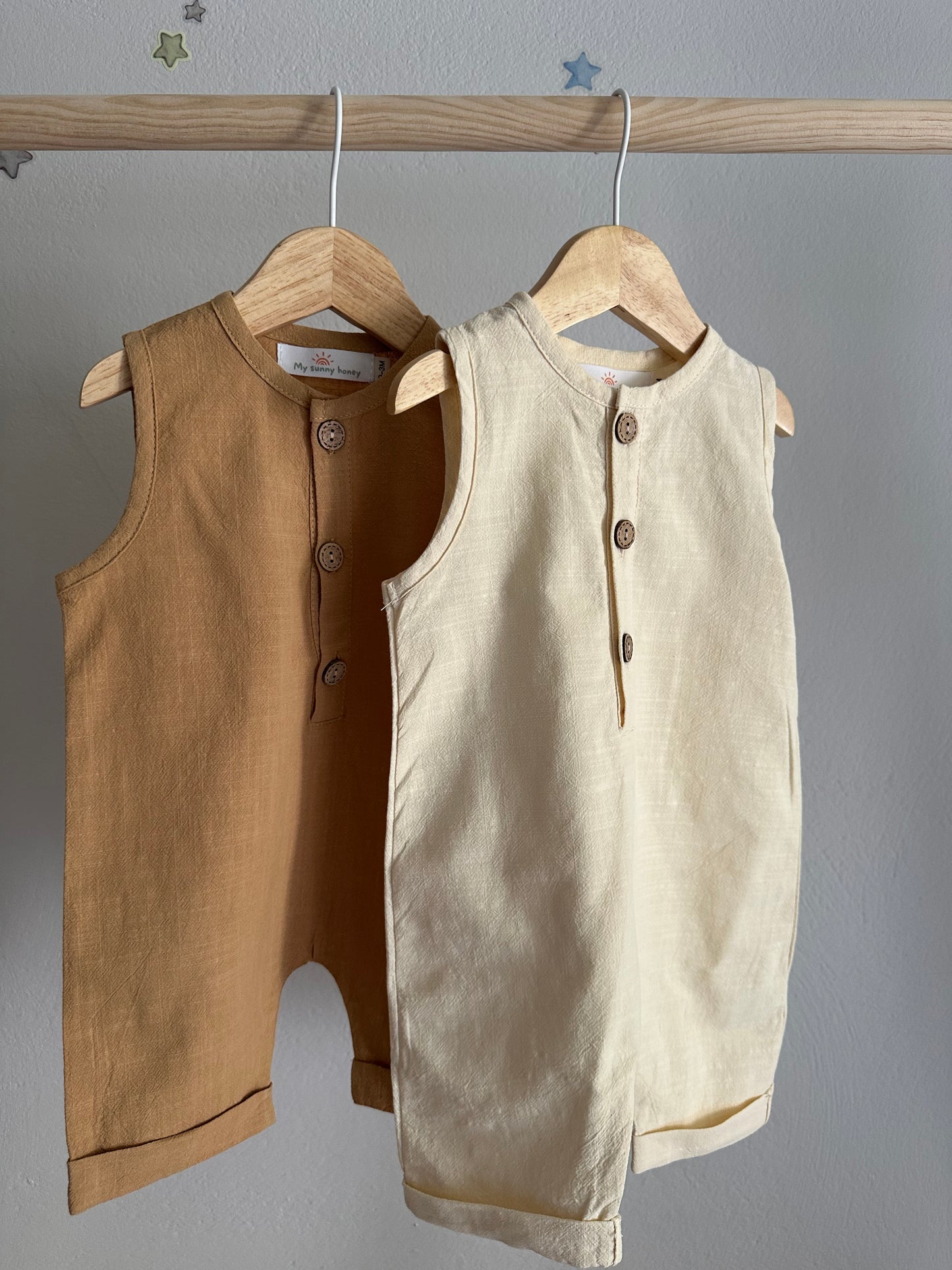 Pure Linen Σαλοπετάκι Μπέζ/ Καφέ