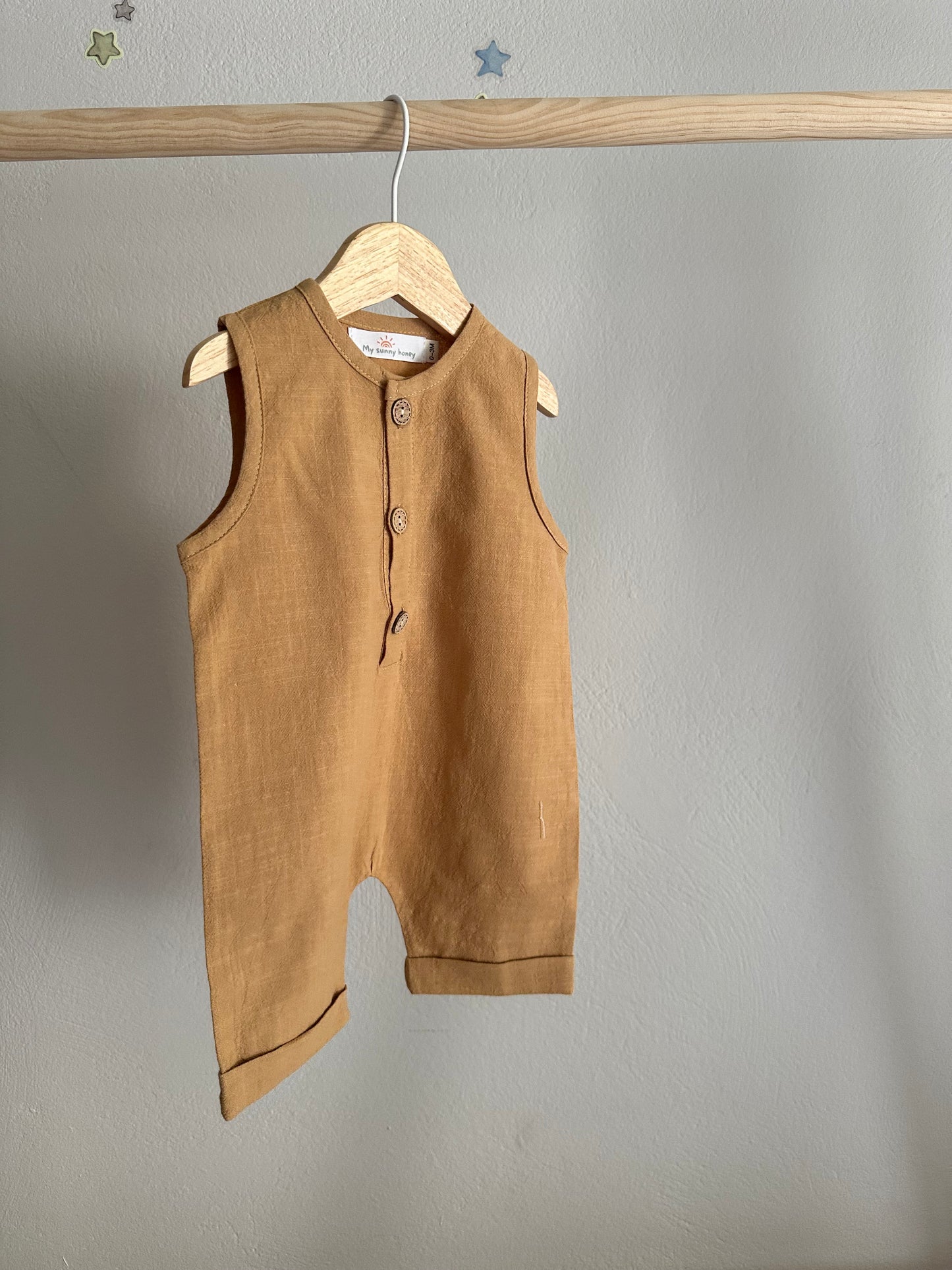 Pure Linen Σαλοπετάκι Μπέζ/ Καφέ