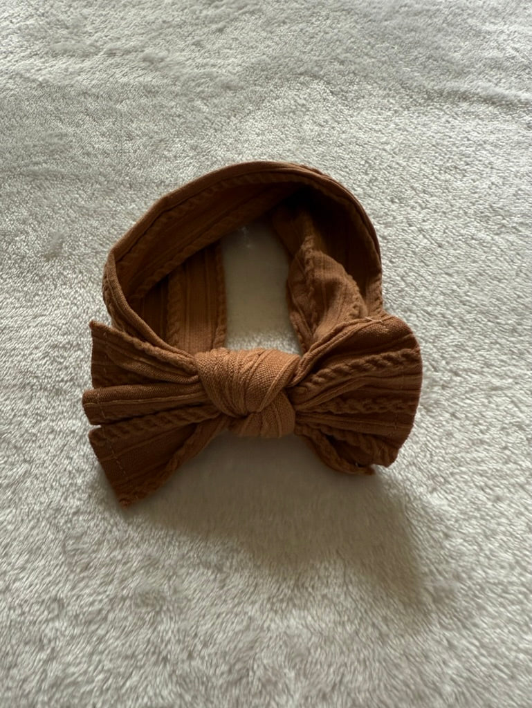 Μignon Κορδέλα Kαφέ σκούρο