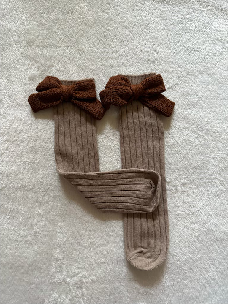 Wiggle Ψηλά Καλτσάκια Καφέ