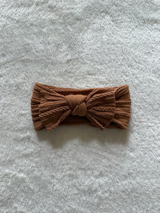 Μignon Κορδέλα Kαφέ σκούρο