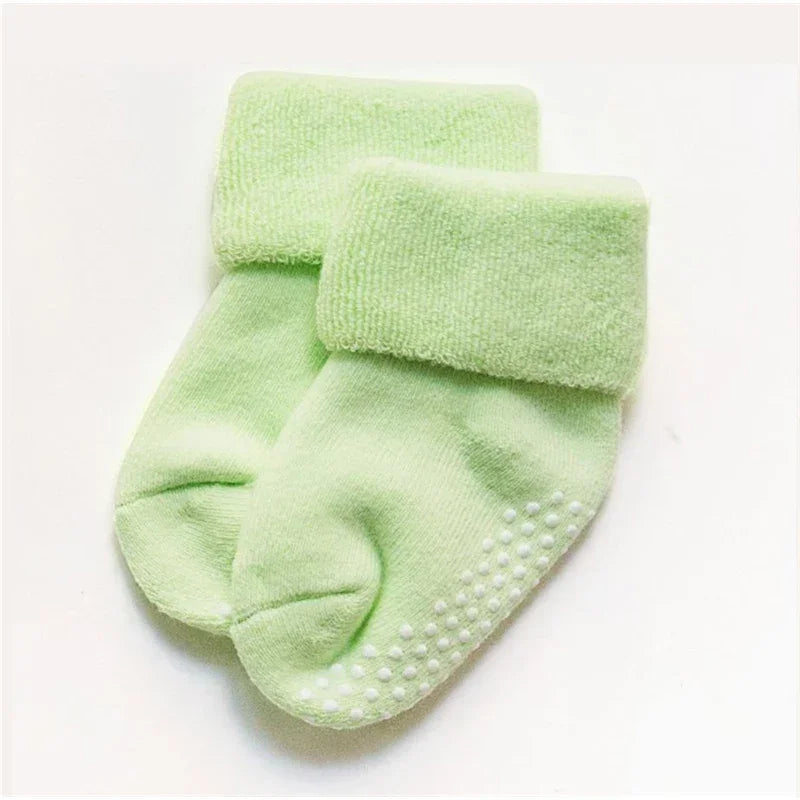 Mini Toes Socks Green