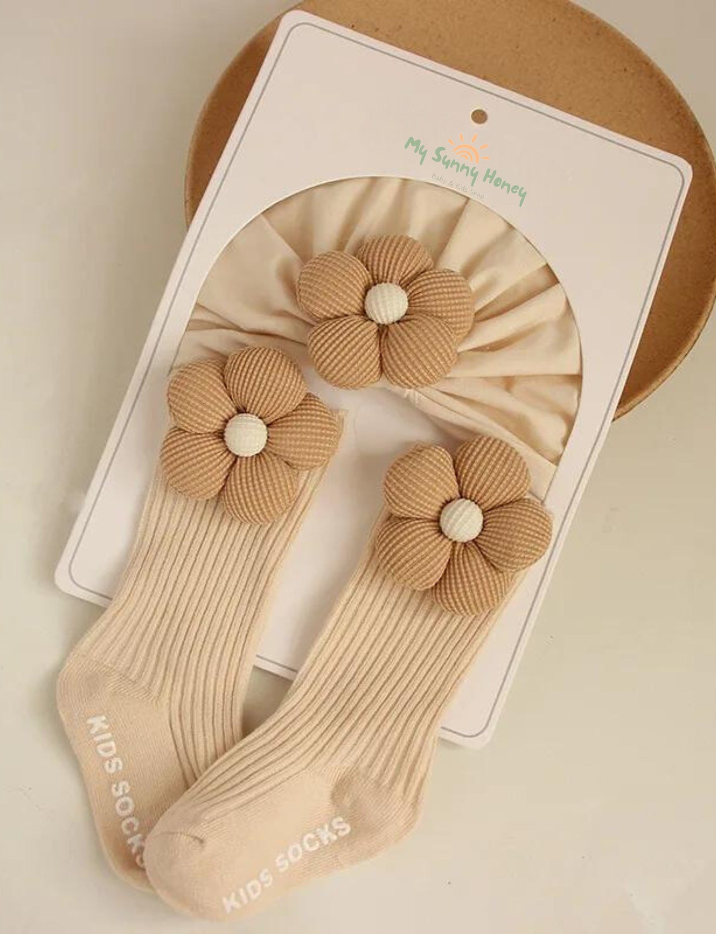 Petite Bows Σετ Μπέζ