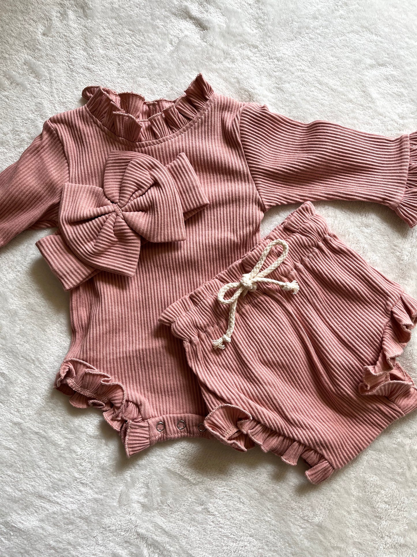 Rosewood Ruffle Σέτ